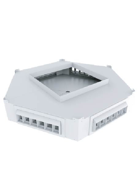 Drum Louver Drop Box Diffusers