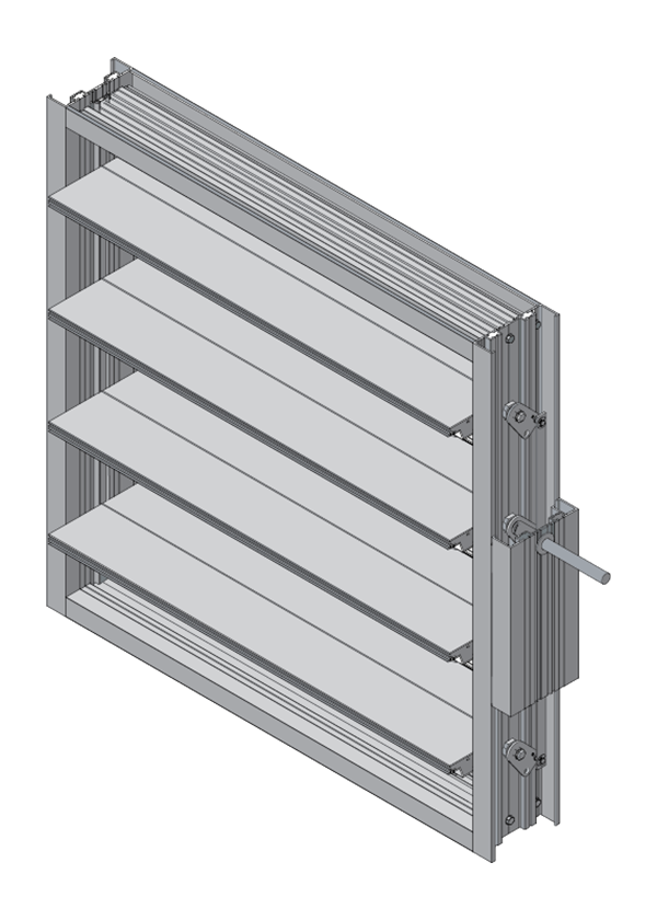 Thermally Broken Blade Air Control Dampers