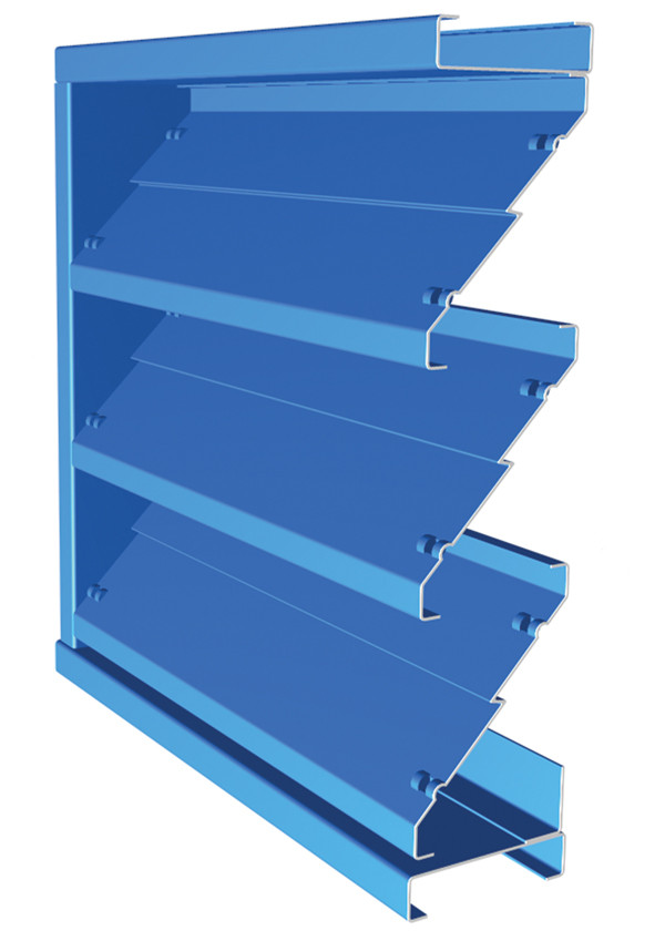 4" and 6" Non-Drainable K Louvers and Architectural