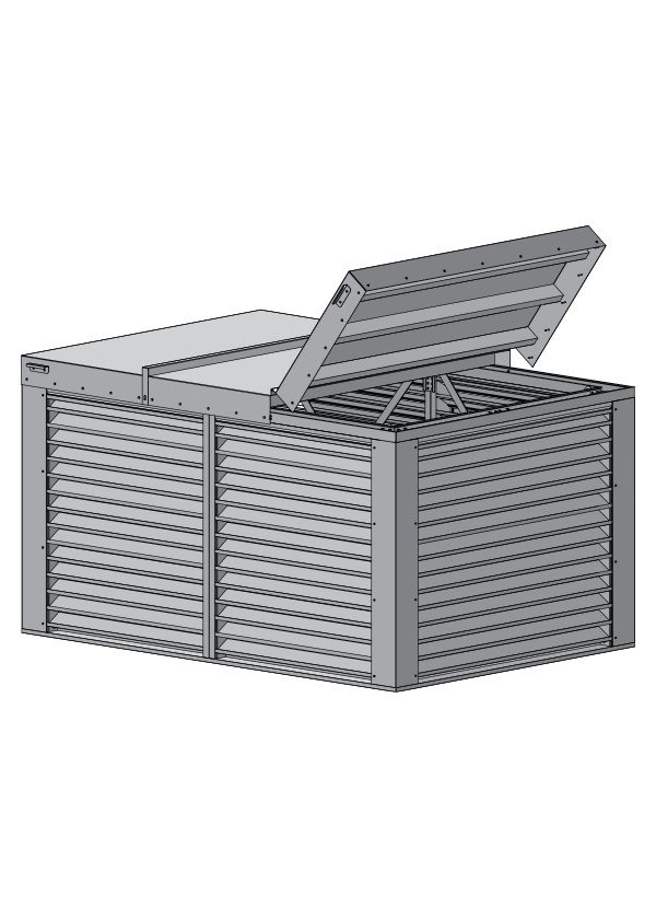 EFD-635-MD-PH 6" Deep - 35 Degree Drainable Blade