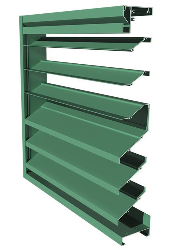 4" Drainable Intake-Exhaust Louvers and Architectural