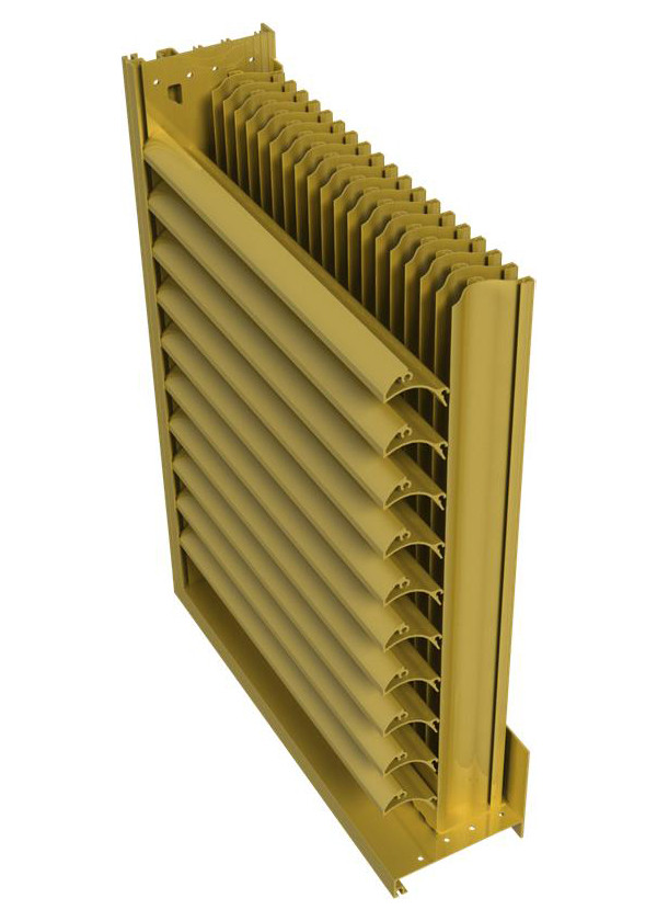 5" Dual-Module Louvers and Architectural